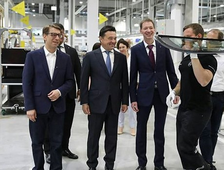 Андрей Воробьев: Mercedes вносит огромный вклад в развитие промпроизводства Подмосковья