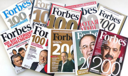 В рейтинг Forbes богатейших людей России вошли 13 новичков 