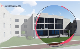 Художественная визуализация BIM-модели CADLib Модель и Архив