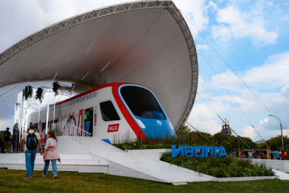 ТМХ представил на пикнике «Афиши» новую версию поезда «Иволга»
