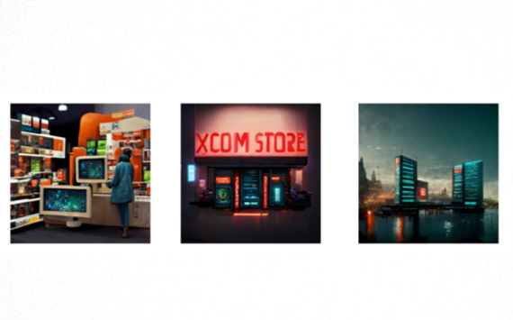 XCOM-SHOP – первый в России интернет-магазин, применяющий графику из нейросети