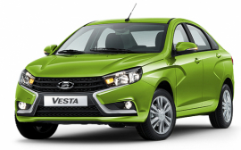 По итогам 2018 года Lada Vesta стала самым продаваемым автомобилем в России