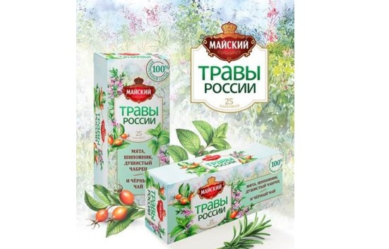 Бренд «Майский» выпустил новый напиток «Травы России»