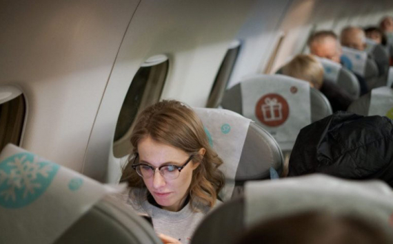 В авиакомпании отреагировали на скандал с Ксенией Собчак
