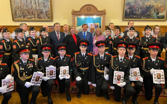 Московские кадеты приняли присягу служить Отечеству!
