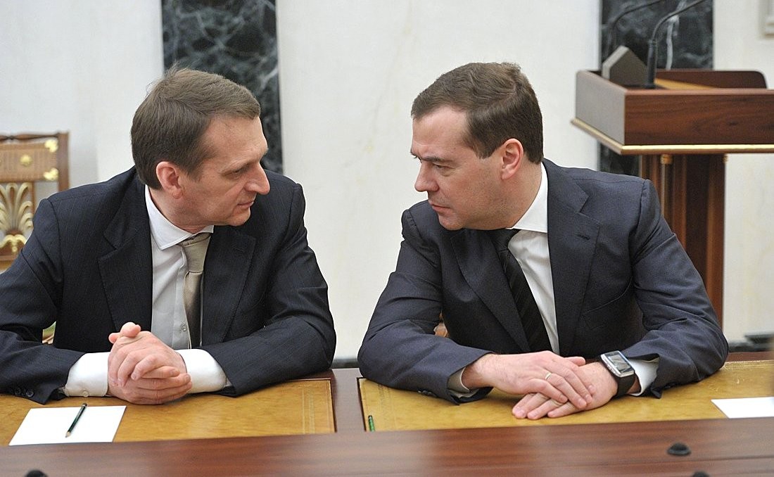 Нарышкин и Медведев