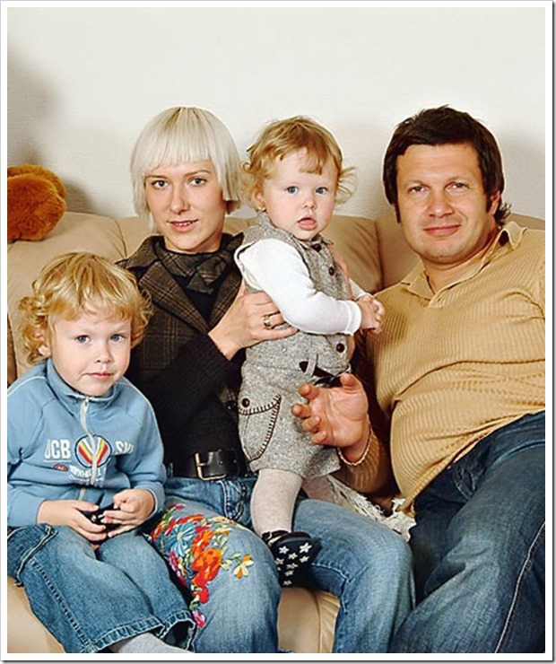Владимир Рудольфович с семьей