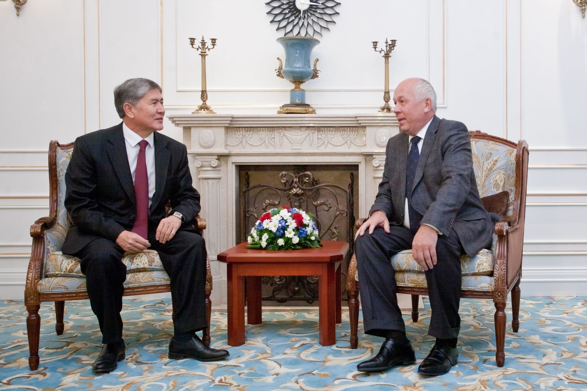 The meeting of Sergey Chemezov and the President of Kyrgyzstan