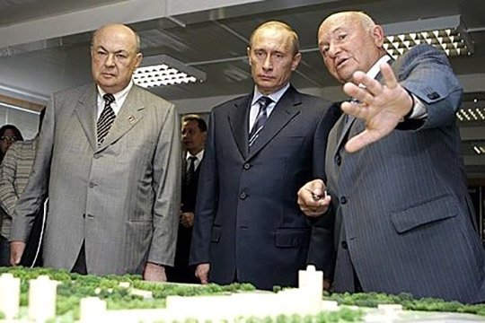 Ресин, Путин и Лужков