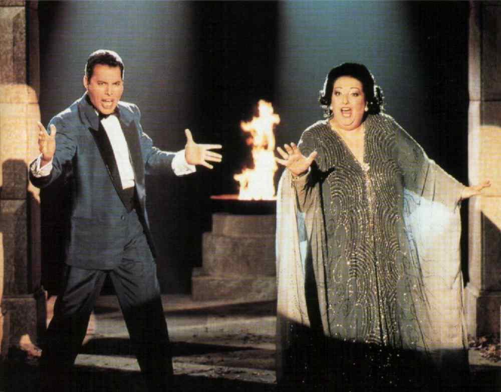Freddie and Montserrat Caballe
