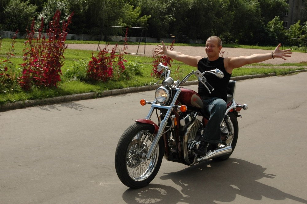 Мотоцикл Дмитрия Марьянова