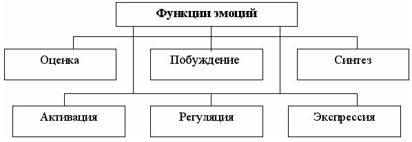 Функции эмоций схема